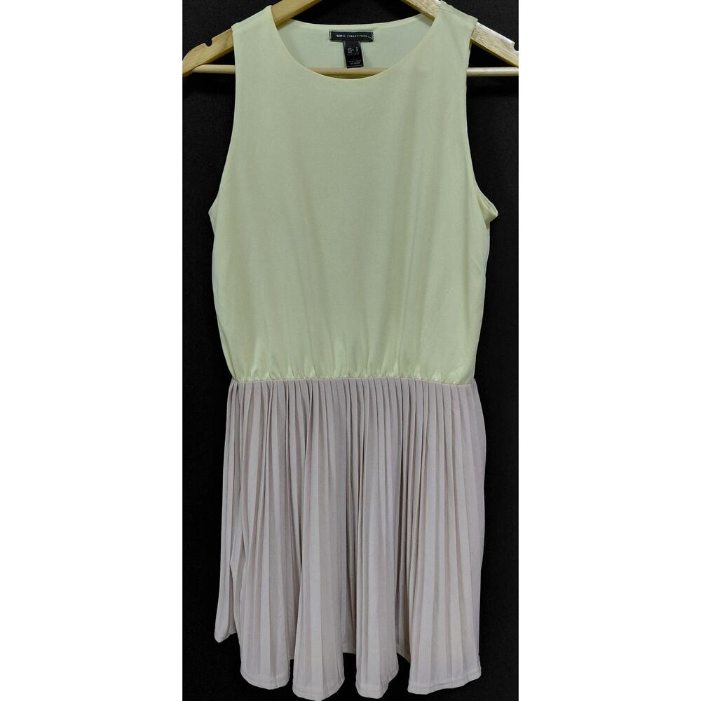 MNG COLLECTION Sleeveless Dress Skirt Solid Polyester Women Size S